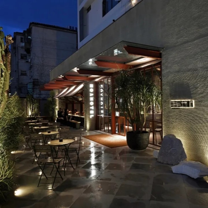 和室壁绳纹|宽品设计的厦门NOA HOTEL 这么酷？